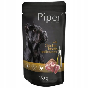 Dolina Noteci Karma psa PIPER serca kurcząt 150g