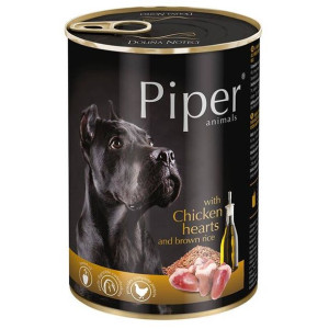 Dolina Noteci Karma psa PIPER serca kurcząt 400g
