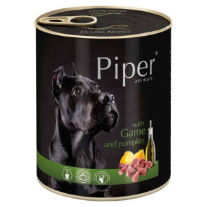 Karma mokra psa PIPER z dziczyzną i dynią 800g