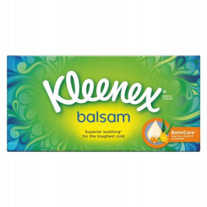 Chusteczki higieniczne KLEENEX Balsam Box 64 szt