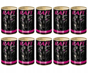 Karma dla psa RAFI CLASSIC INDYK MARCHEW 10x 1240g