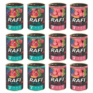 Dolina Noteci RAFI Junior Karma psa MIX 12x 400 g