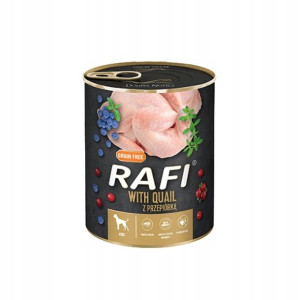Rafi Mokra Karma Psa Adult Z Przepiórką 400g