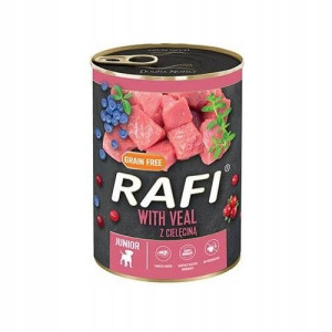 Karma mokra psa Rafi z cielęciną junior 400 g