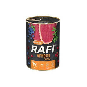 RAFI Karma psa Kaczką borówką i żurawiną 400g