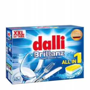 DALLI Tabletki do zmywarki All-in-1 40 szt