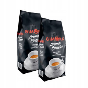 2x GIMOKA Kawa ziarnista Aroma Classico 1 kg