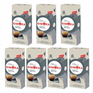 7x Kapsułki do ekspresu GIMOKA Deciso Nespresso 10