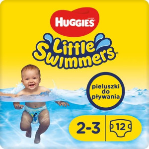 HUGGIES Pieluszki pływania basen dziecko 2-3 3-8kg