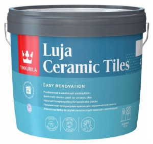 Tikkurila Luja ceramic Tiles - farba do ceramiki Biała 2,7L