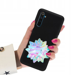 Etui Mat Czarne do REALME 6 PRO Art Sztuka Wzory
