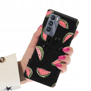 Etui Mat Czarne do REALME GT EXPLORER MASTER Wzory