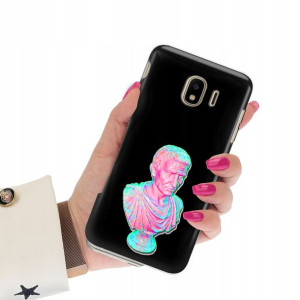 Etui Mat Czarne do SAMSUNG J4 2018 Art Case Wzory