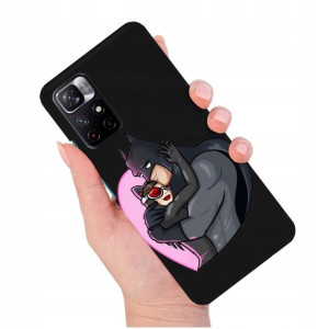 Etui Mat Czarny do XIAOMI REDMI NOTE 11 5G Wzory