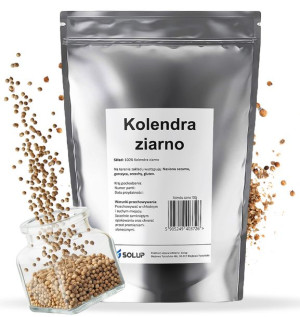 KOLENDRA ZIARNO aromatyczne naturalne nasiona kolendry 100g
