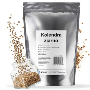 KOLENDRA ZIARNO aromatyczne naturalne nasiona kolendry 200g