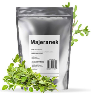 MAJERANEK suszony aromatyczny naturalny 100% przyprawa 250g