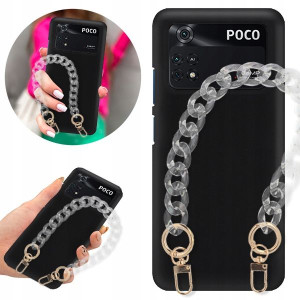 Etui Matowe BLINK Czarny do XIAOMI POCO M4 PRO 4G