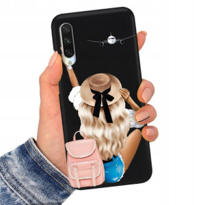 Etui Matowe Czarne do XIAOMI Mi 9 LITE Top Wzory