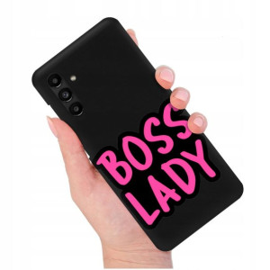 Etui Matowe Czarny do SAMSUNG A13 5G Modne Wzory