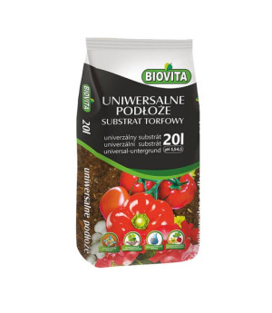 Biovita Substrat torfowy uniwersalne podłoże 20l