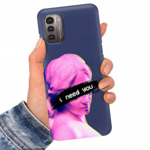 Etui Matowe GRANAT do NOKIA G11 4G Sztuka Wzory