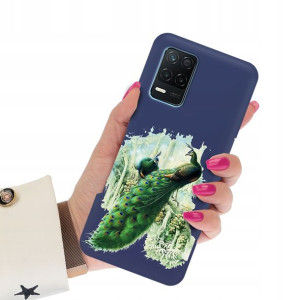 Etui Matowe GRANAT do REALME 8 5G Wiosenne Wzory