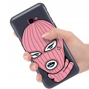 Etui Matowe Granat do SAMSUNG J4 PLUS 2018 Wzory