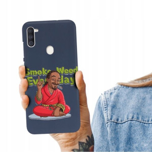 Etui Matowe GRANAT do SAMSUNG M11 Snoop Dog Wzory