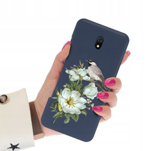 Etui Matowe GRANAT do XIAOMI REDMI 8A Wiosna Wzory
