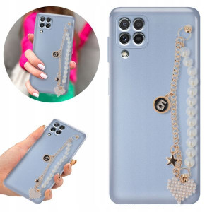 Etui Metalic BLINK NIEBIESKI Top do SAMSUNG A22 4G