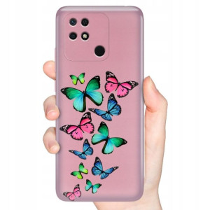 Etui Metaliczne RÓŻ do XIAOMI REDMI 10C 4G Wzory