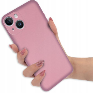 Etui Metaliczne Shine RÓŻOWY do IPHONE 14 PLUS