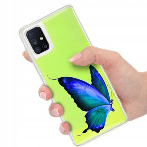 Etui Neon Sand ZIELONY do SAMSUNG M51 Wiosna Wzory