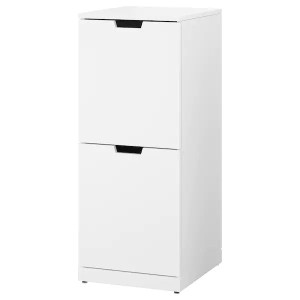 NORDLI Komoda 2 szuflady biały40x99 cm