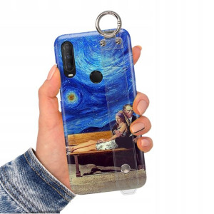 Etui Pasek do ALCATEL 3L 2020 Impresja Top Wzory