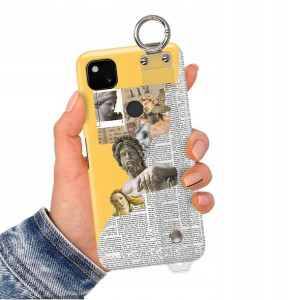 Etui Pasek do GOOGLE PIXEL 4A Top Picasso Wzory