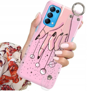 Etui Pasek do OPPO RENO 5 5G Słodkie Urocze Wzory