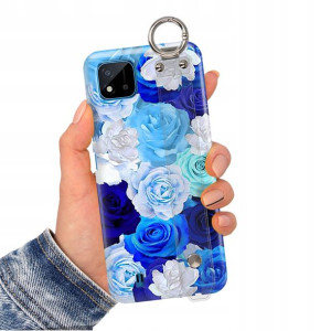 Etui Pasek do REALME C20 Case Flower Kwiaty Wzory