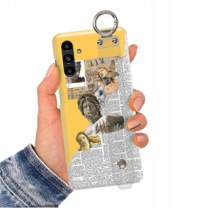 Etui Pasek do SAMSUNG A13 5G Dali Impresja Wzory