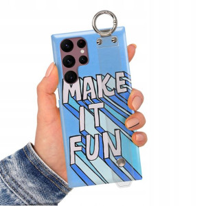 Etui Pasek do SAMSUNG S22 ULTRA Aesthetic Wzory
