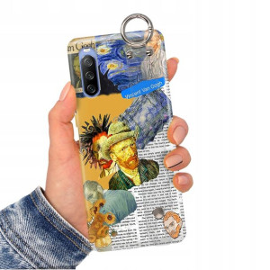 Etui Pasek do SONY XPERIA 10 III Case Gogh Wzory