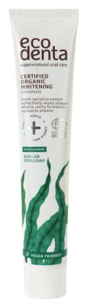 ECODENTA Wybielająca pasta do zębów ze spiruliną 75 ml