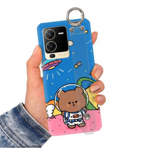 Etui Pasek do VIVO S15 Case Kwiaty Modne Top Wzory