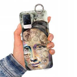 Etui Pasek do VIVO S9 Case Dali Impresja Top Wzory