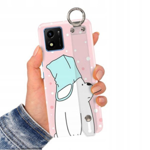 Etui Pasek do VIVO Y01 Case Care Bears Top Wzory
