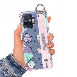 Etui Pasek do VIVO Y55 5G Pattern Aesthetic Wzory