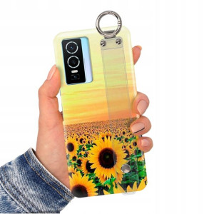 Etui Pasek do VIVO Y76s Aesthetic Pattern Wzory