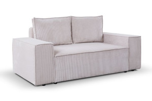 Kanapa MALAGA SMALL mała rozkładana z funkcją spania sztruks velvet welur