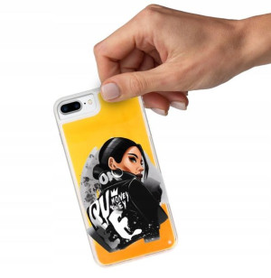 Etui SAND Piasek POMARAŃCZ do IPHONE 6 PLUS Wzory